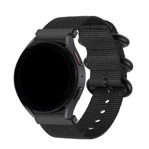 BALR Bracelet nylon avec boucle Polar Ignite 2 (noir)