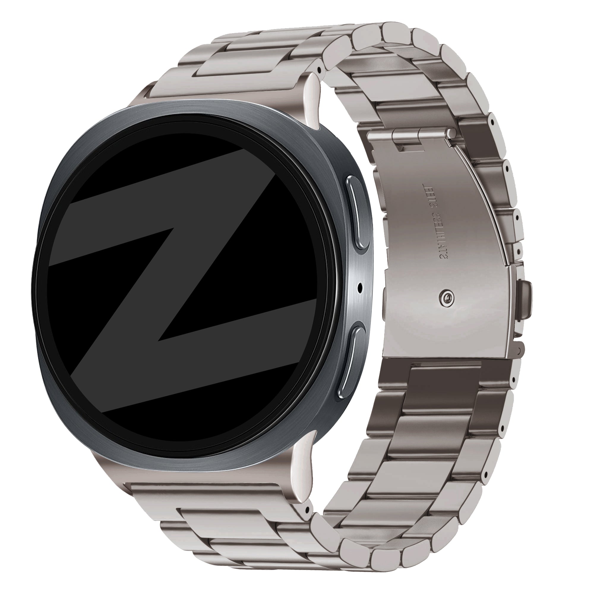 Bandz Bracelet acier 'Classic' Samsung Galaxy Watch 8 Classic (titane)