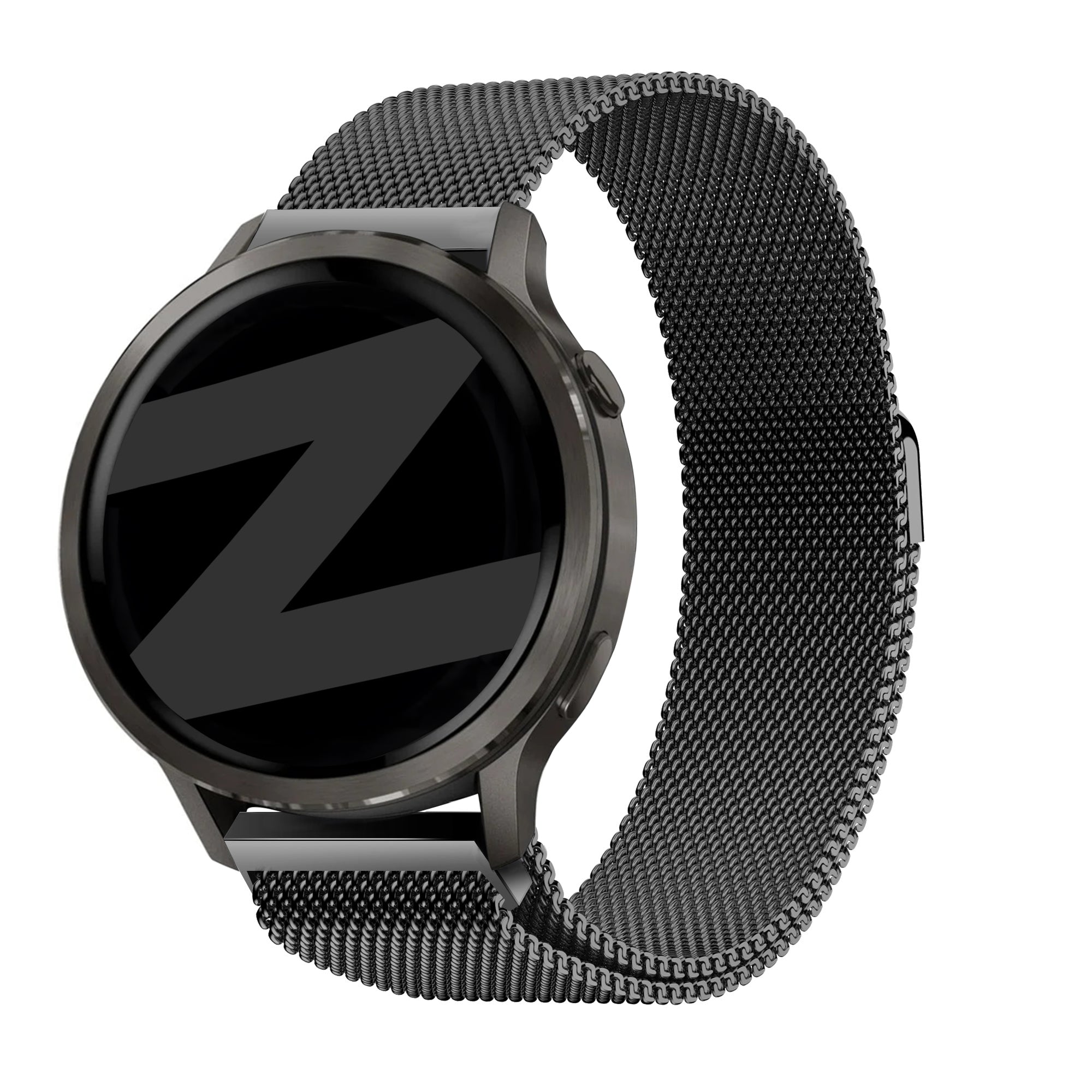 Bandz Bracelet milanais 'Loop' Garmin Bounce 2 (noir)