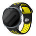 Bracelet sport Samsung Galaxy Watch 8 - 44mm (noir/jaune)