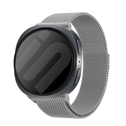 Samsung Galaxy Watch 8 Classic Milanese Strap (Silver)