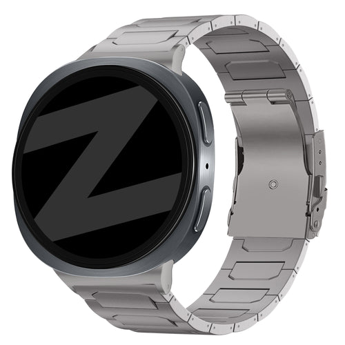 Bandz Bracelet titane 'Deluxe' Samsung Galaxy Watch 8 - 44mm (titane)