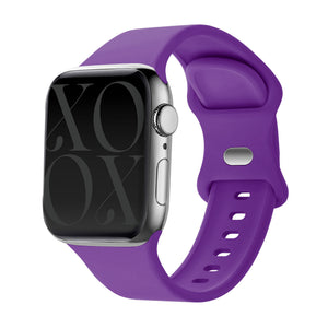 xoxo Wildhearts Apple Watch Silicone Strap (Dark Purple)