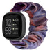 Fitbit Versa 3 Scrunchie Strap (Blue Pink Mix)