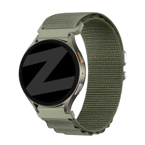 Bandz Huawei Watch 3 (Pro) Alpine Nylon Strap (Olive)