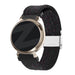 Bandz Bracelet nylon tressé Garmin Lily 2 (noir melange)