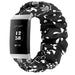 Bracelet chouchou Fitbit Charge 4 (noir melange)