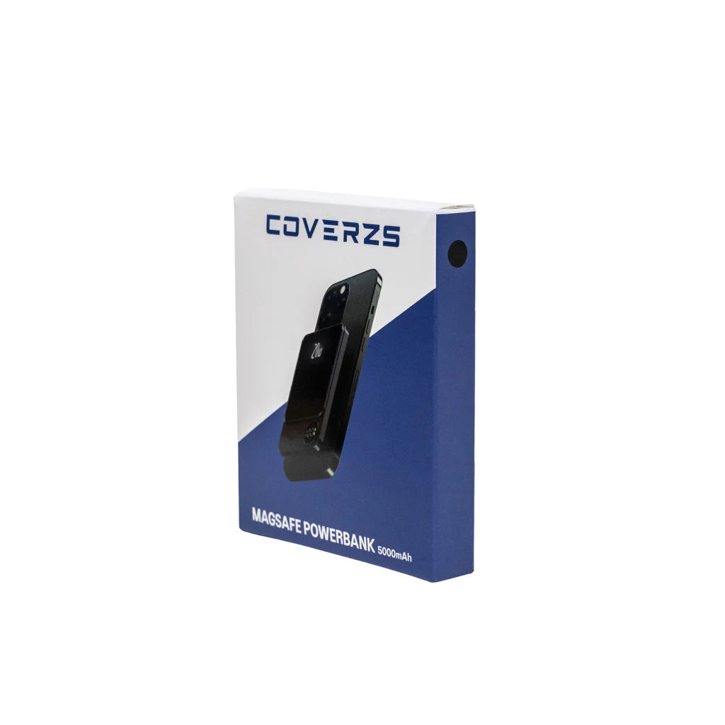 Coverzs 20W MagSafe Solid 5,000 mAh Powerbank (zwart)