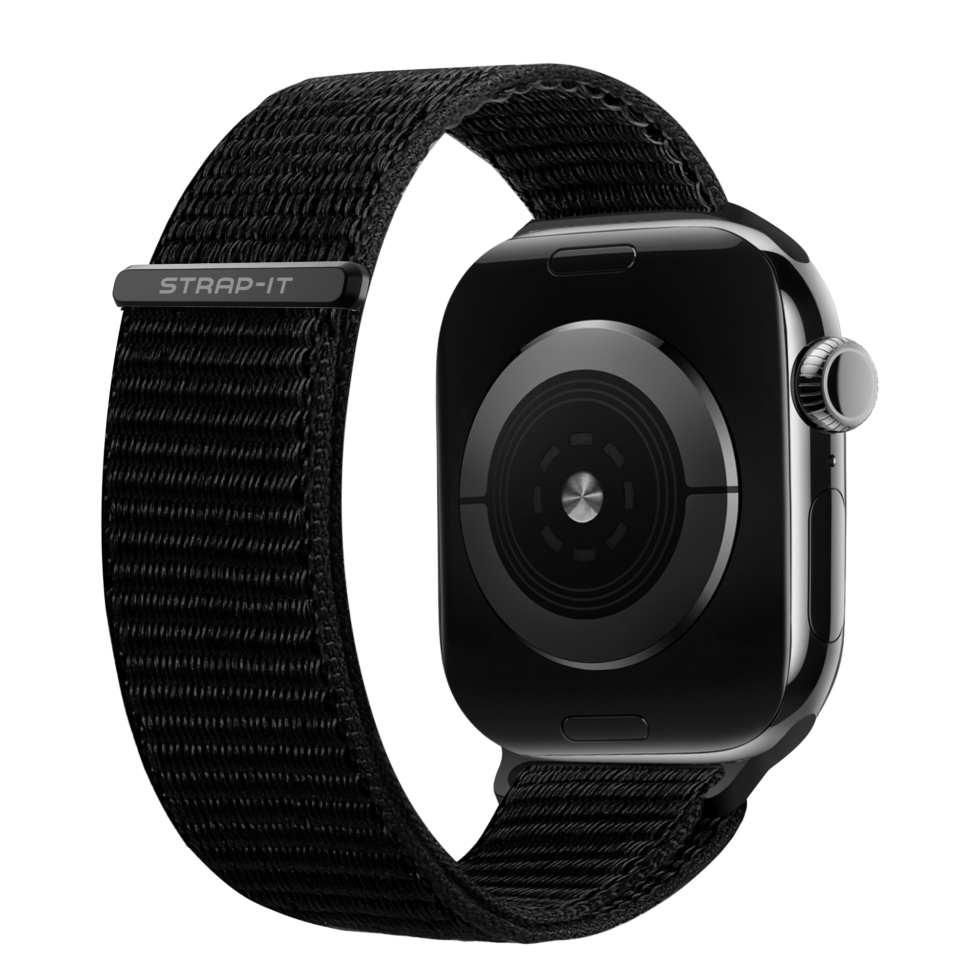 Bracelet nylon Apple Watch (noir) 