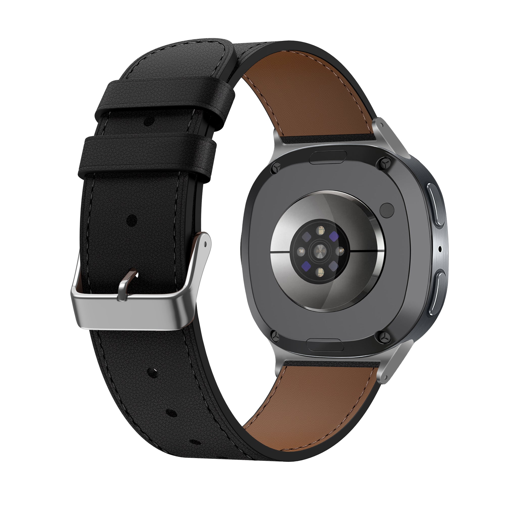 Bracelet cuir Modern Samsung Galaxy Watch 8 - 40mm (noir)