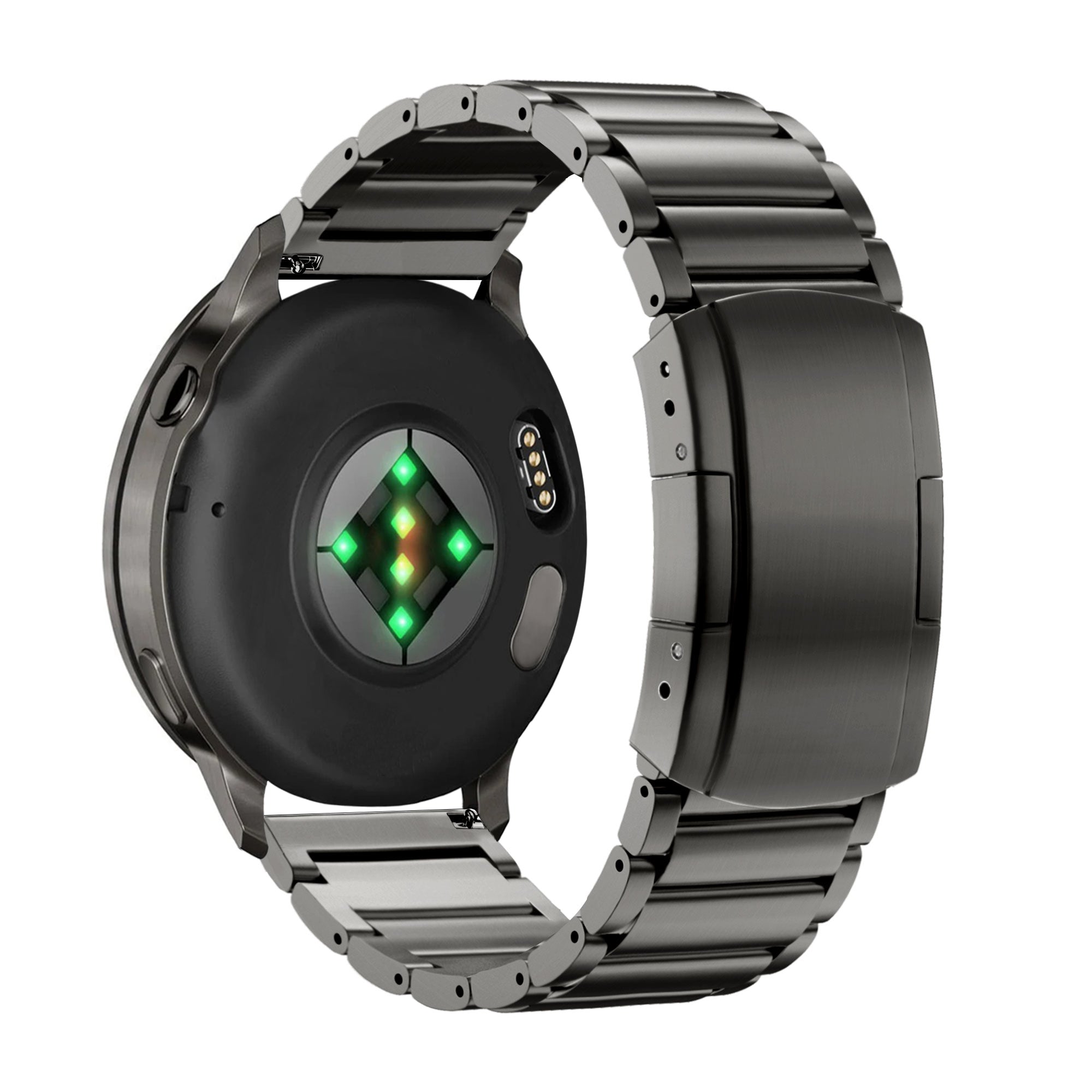 Bandz Garmin D2 Air X15 Titanium Link Strap (Graphite)