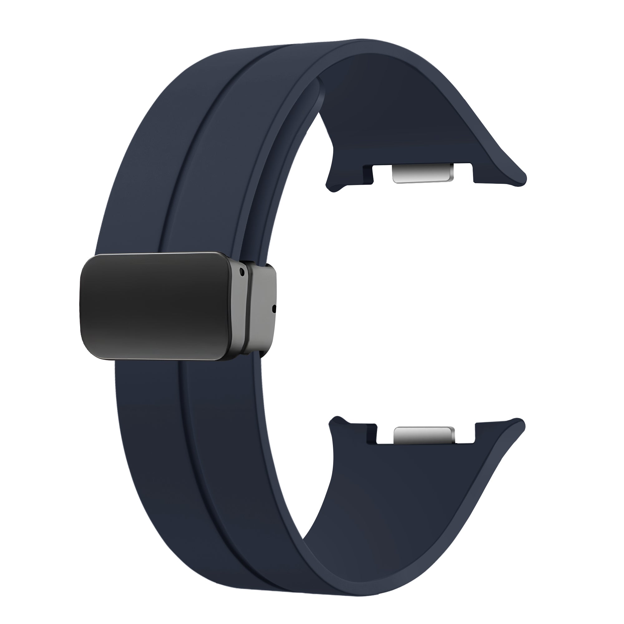 Bracelet silicone avec boucle Samsung Galaxy Watch 8 - 40mm (bleu foncé)
