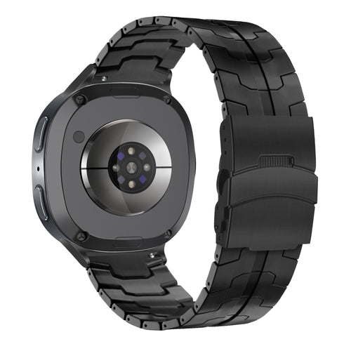 Bandz Bracelet acier 'Iron' Samsung Galaxy Watch 8 - 40mm (noir)