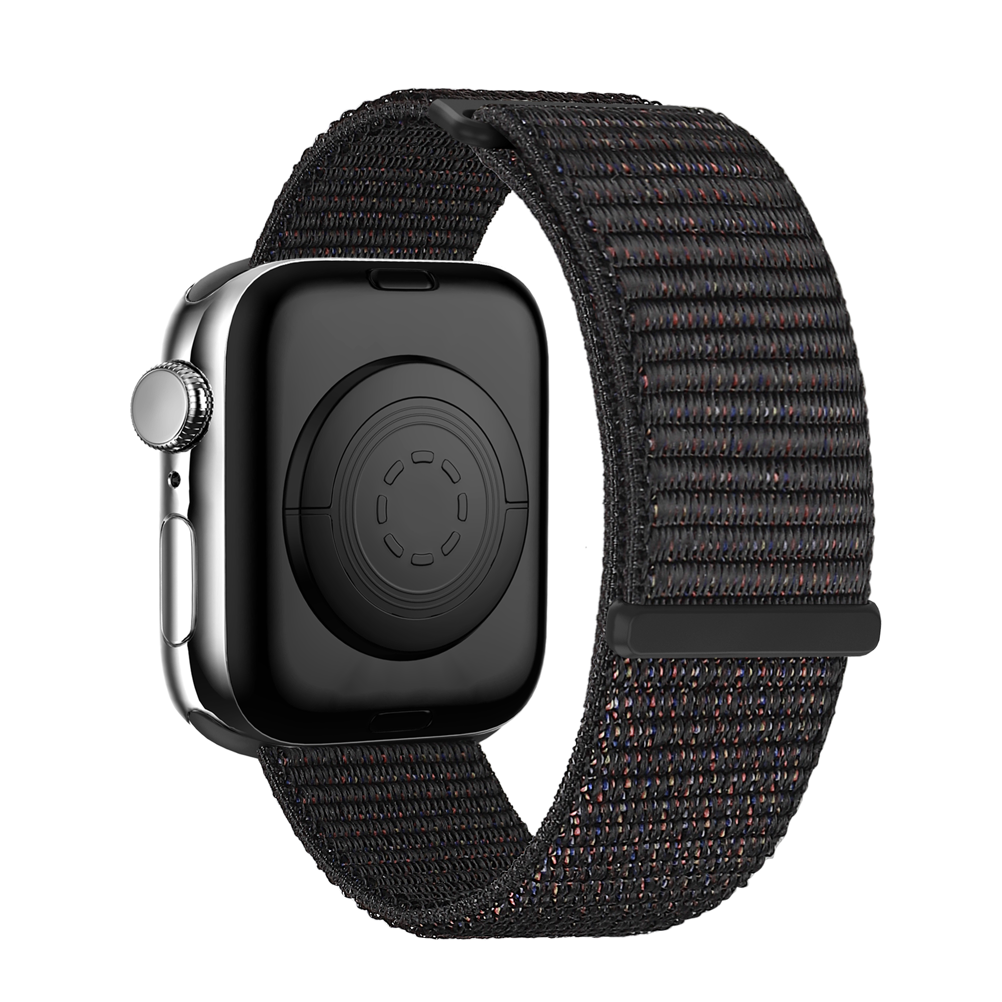 BALR. Bracelet en nylon pour Apple Watch (noir)