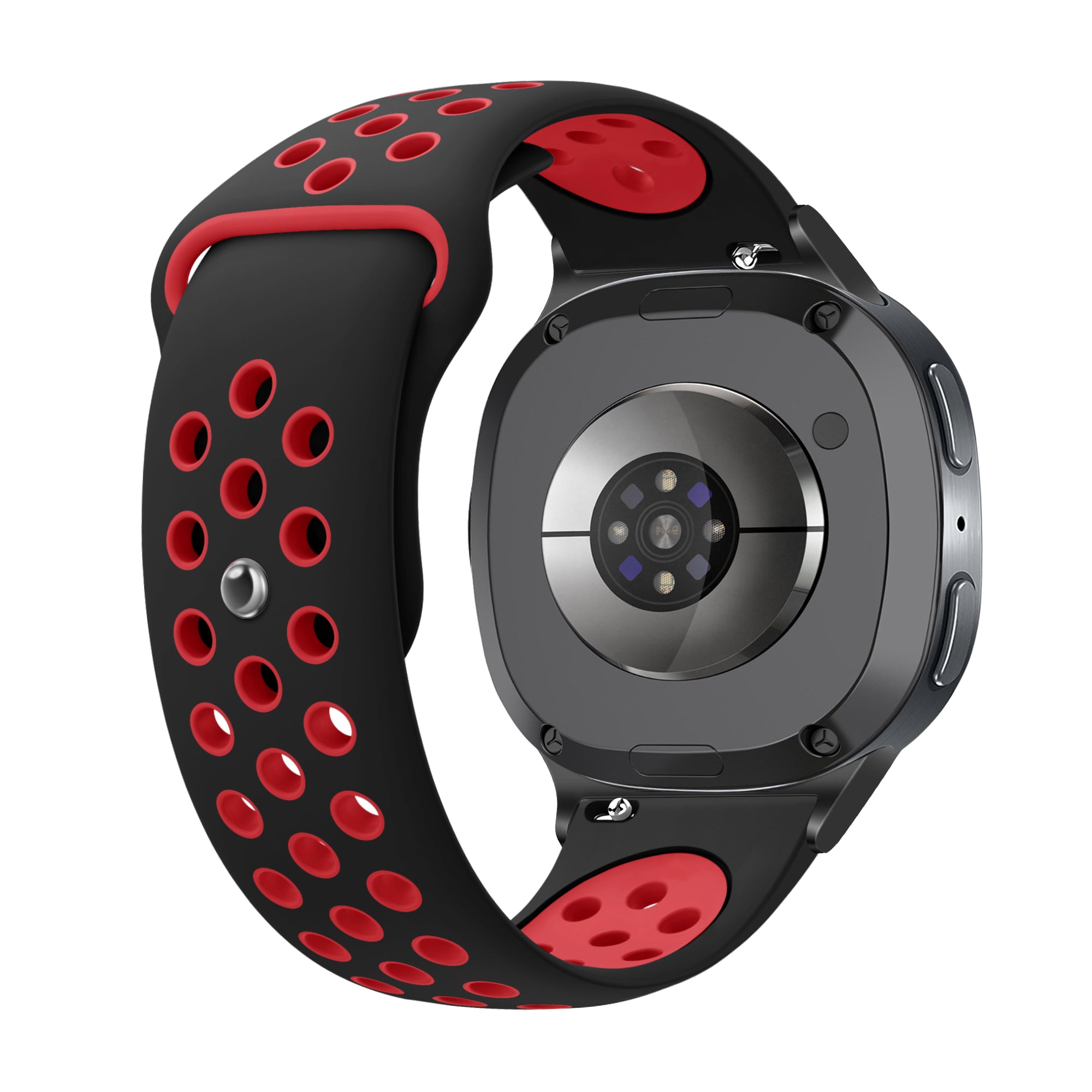 Bracelet sport Samsung Galaxy Watch 8 - 40mm (noir/rouge)