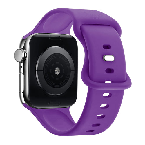 xoxo Wildhearts Apple Watch Silicone Strap (Dark Purple)