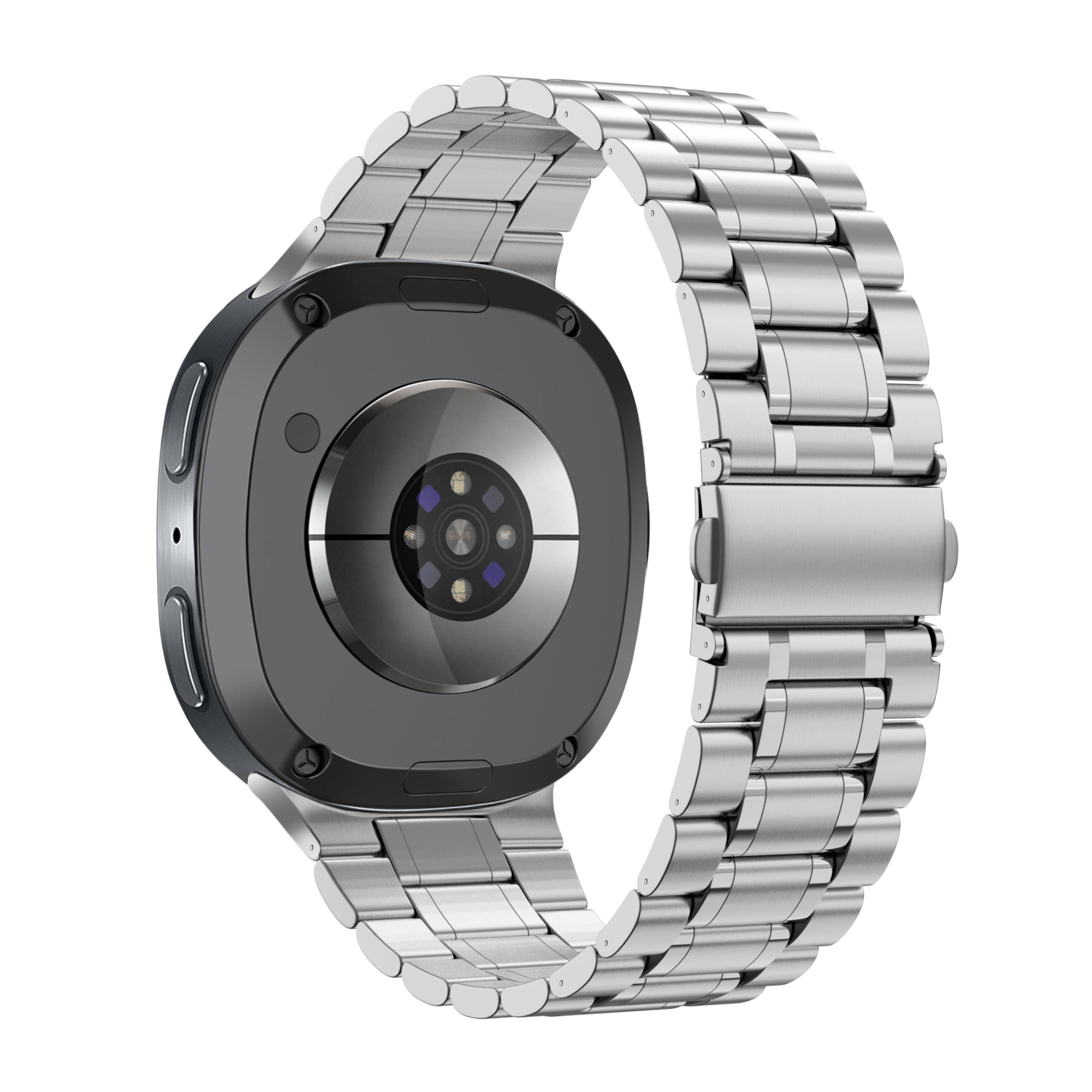 Bandz Bracelet acier 'Deluxe' Samsung Galaxy Watch 8 - 44mm (argent)