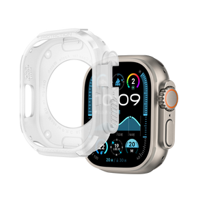 Bandz Apple Watch Ultra - 49mm Rugged TPU Case (Transparent)