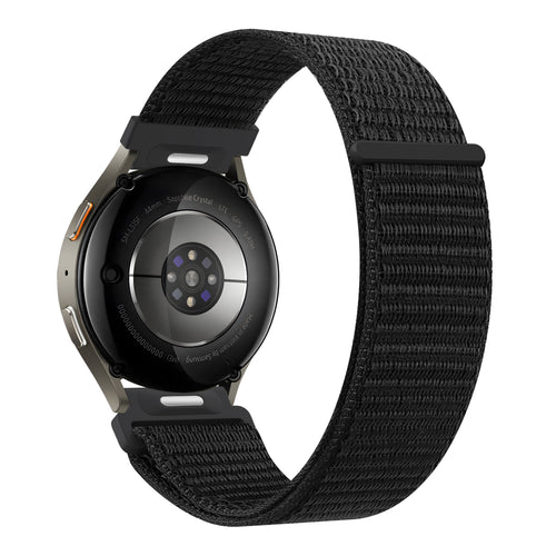 Bandz Bracelet nylon 'Easy Fit' Huawei Watch GT 5 Pro - 42mm (noir)