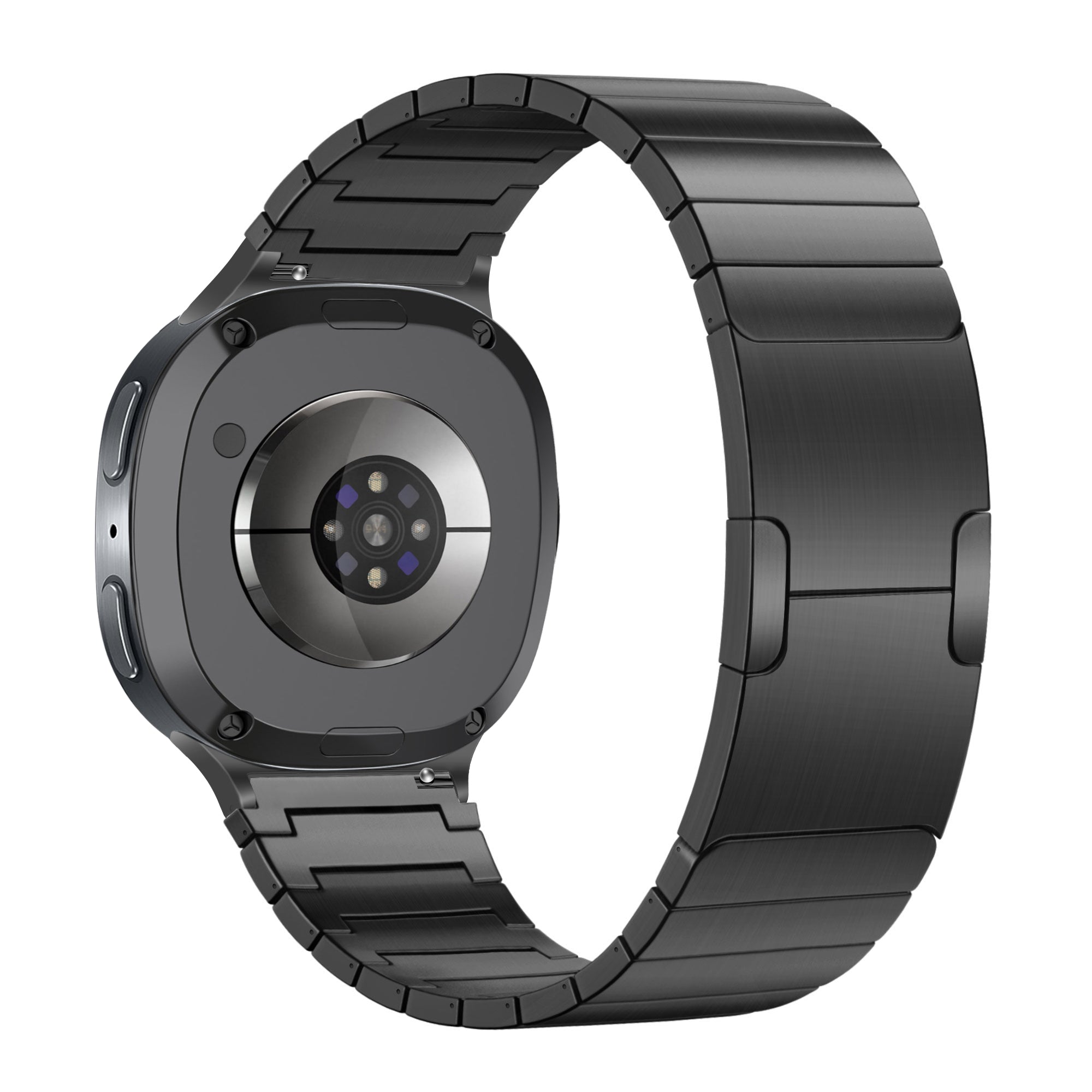 Bandz Samsung Galaxy Watch 8 - 44mm Titanium Strap 'One Bead' (Black)