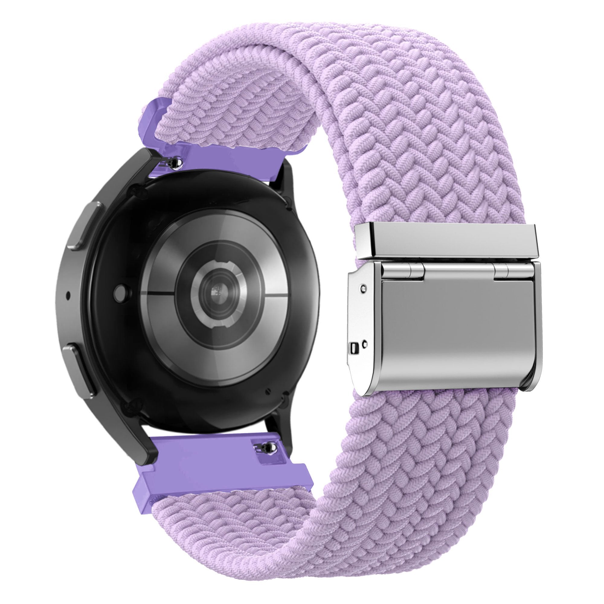 Bandz Bracelet nylon tressé Garmin Vivomove HR (violet clair)