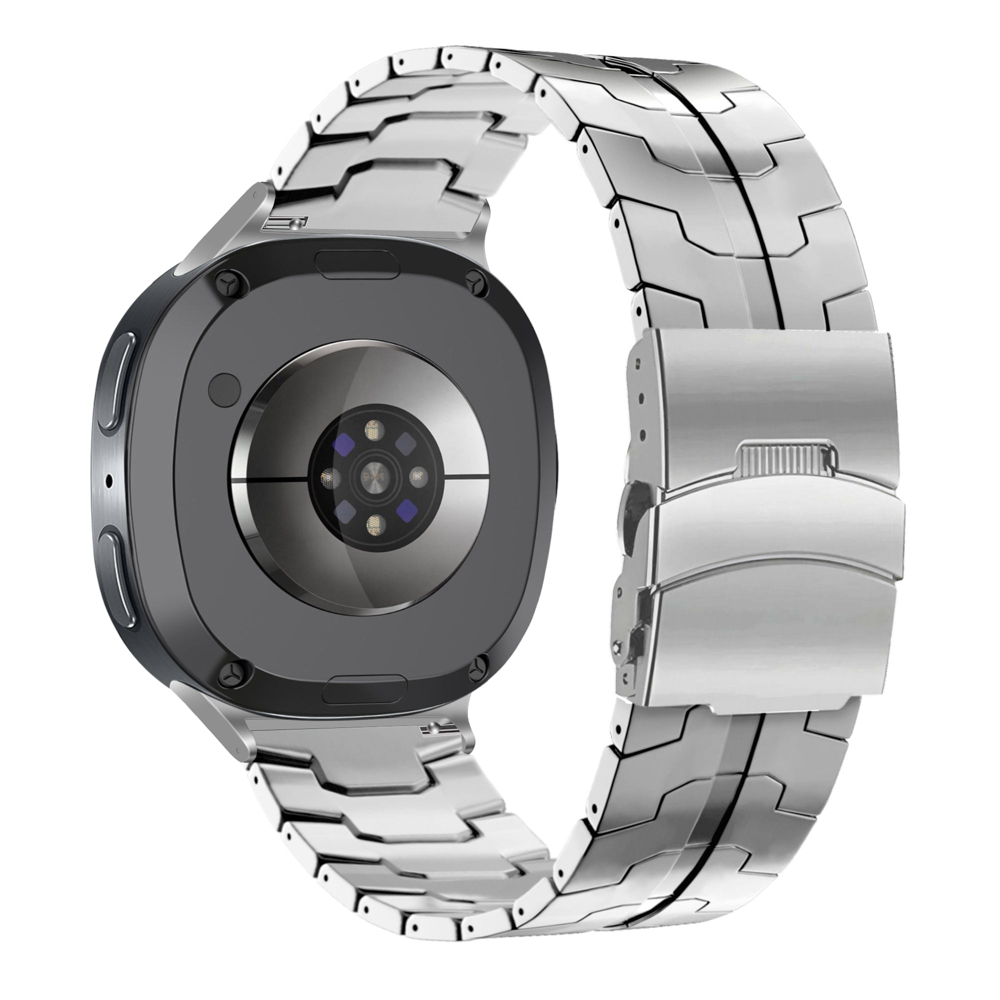 Bandz Bracelet titane 'Iron' Samsung Galaxy Watch 8 - 44mm (argent)