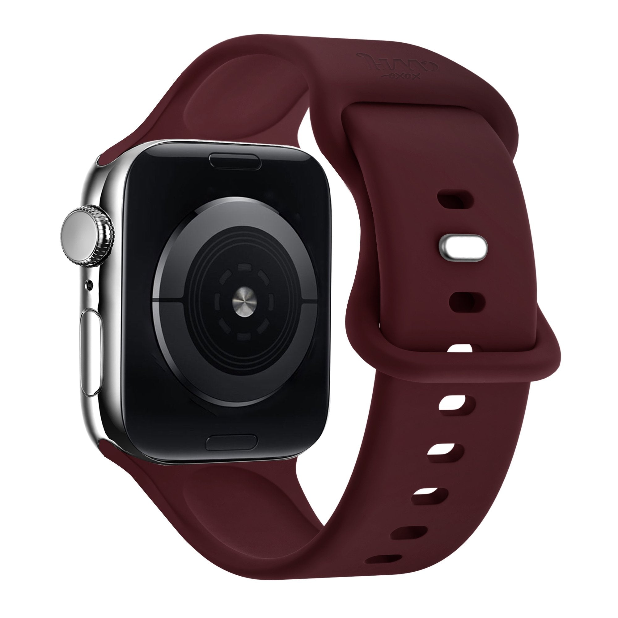 Bracelet silicone xoxo Wildhearts Apple Watch (Bordeaux)