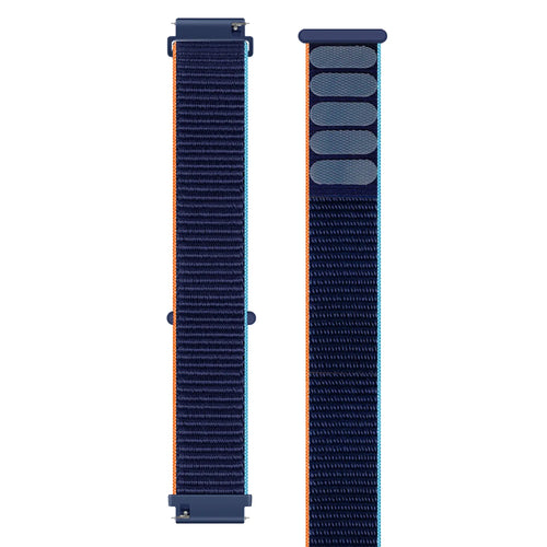 Bracelet nylon Oppo Watch X2 (bleu marine)
