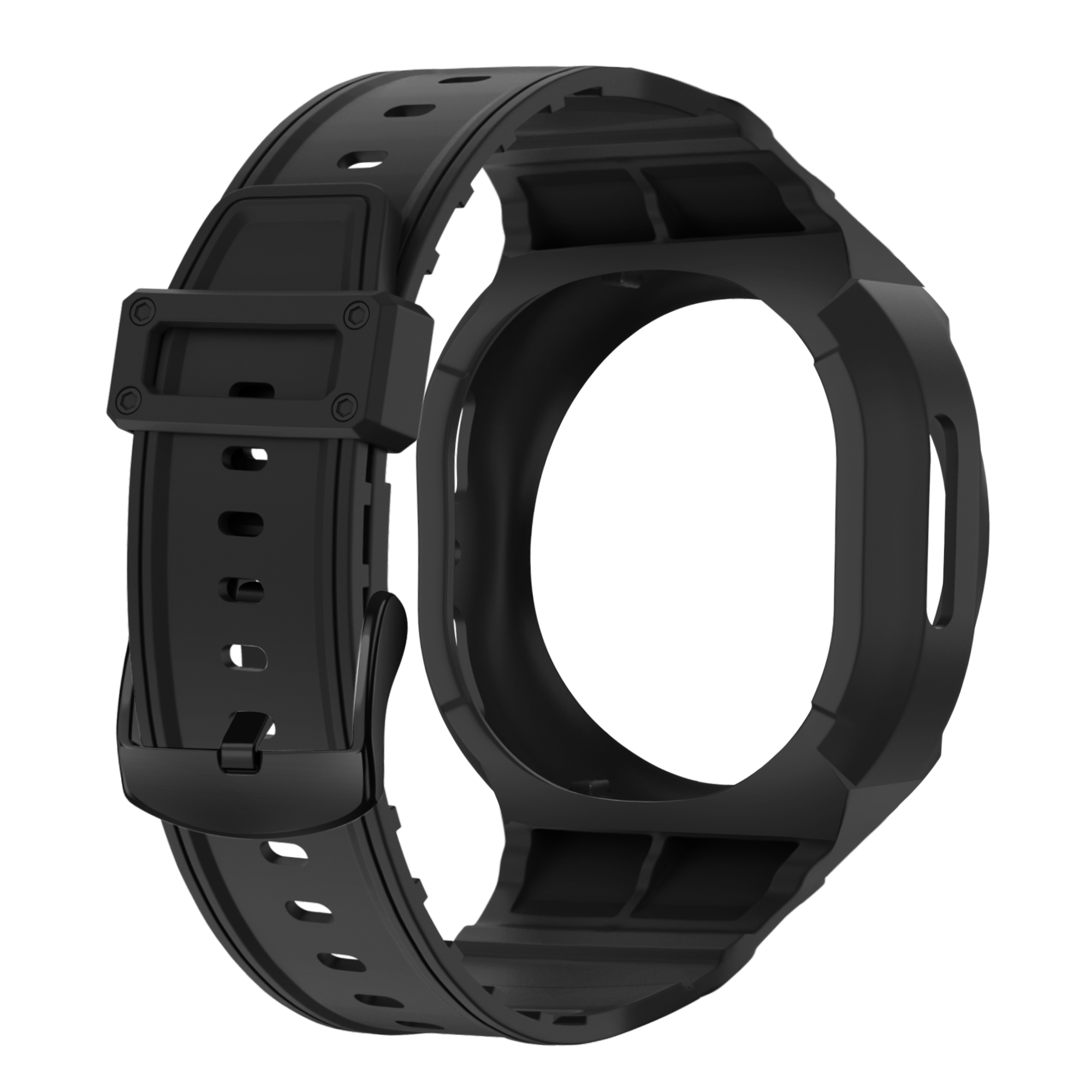 Bracelet TPU con marco Samsung Galaxy Watch 8 - 40mm (noir)