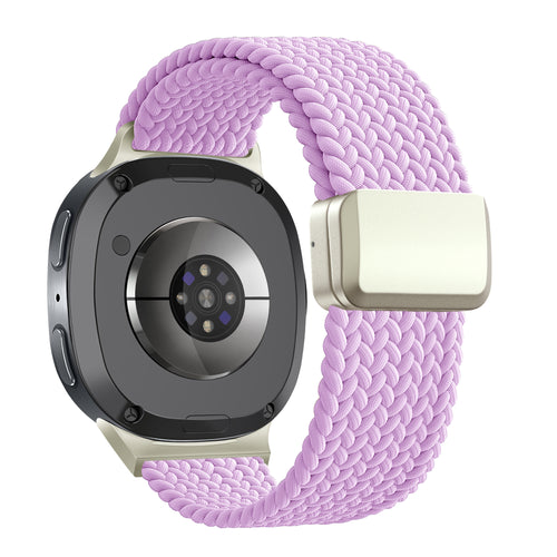 Bandz Bracelet tissé magnétique Samsung Galaxy Watch 8 - 40mm (lila)