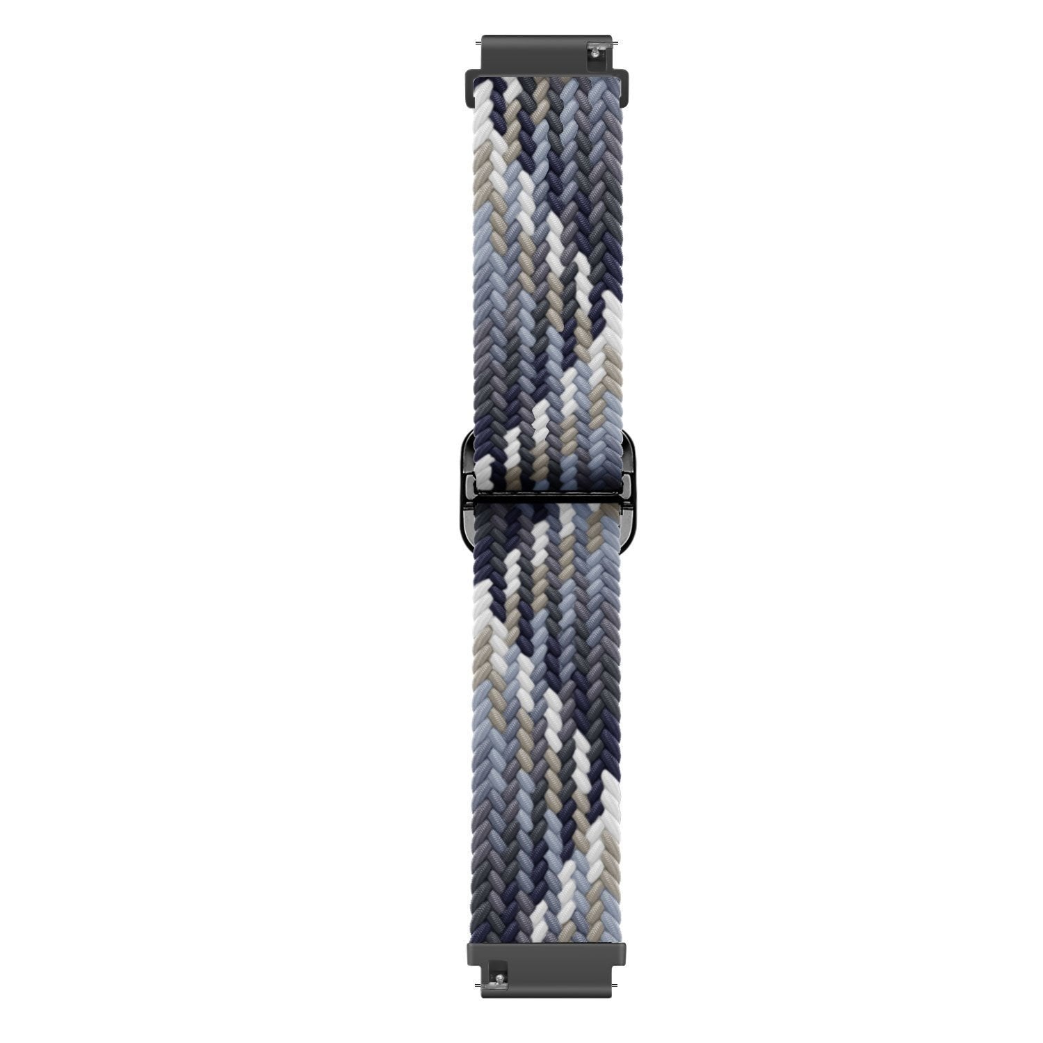 Bracelet tissé réglable Redmi Watch 5 Lite (mandala noir)