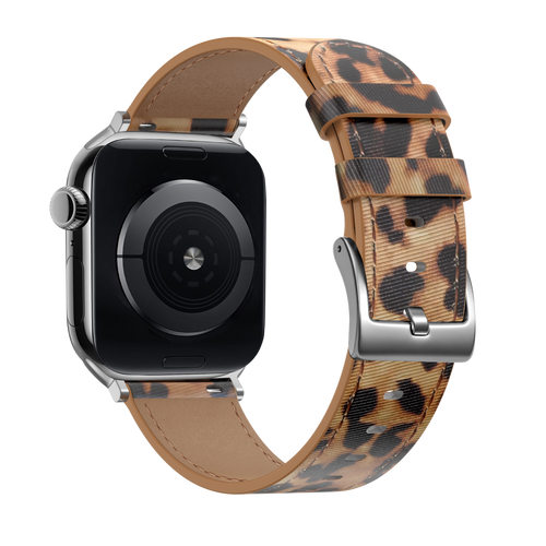 xoxo Wildhearts Apple Watch Leather Strap (Leopard)