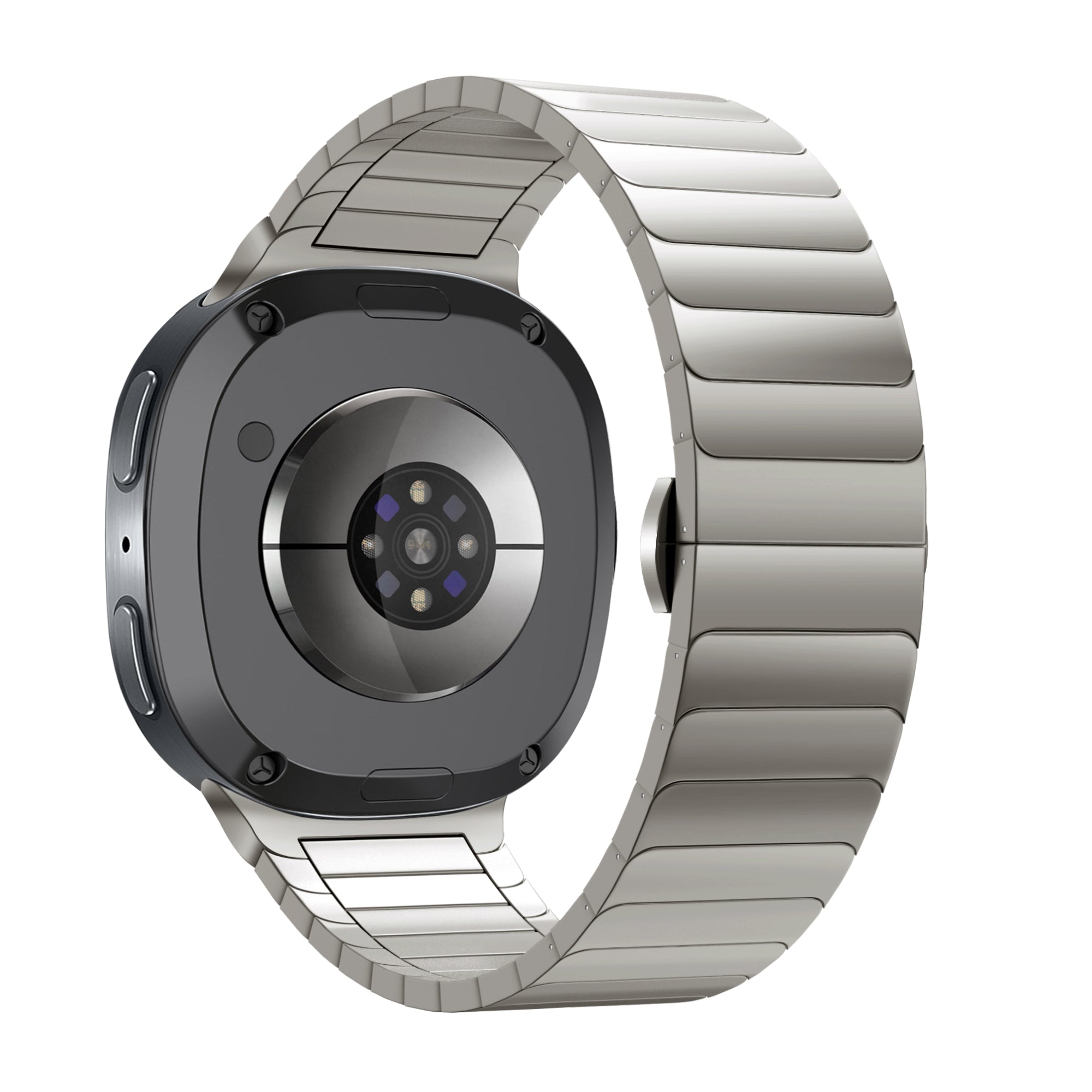 Bandz Bracelet acier 'One Bead' Samsung Galaxy Watch 8 - 40mm (titane)