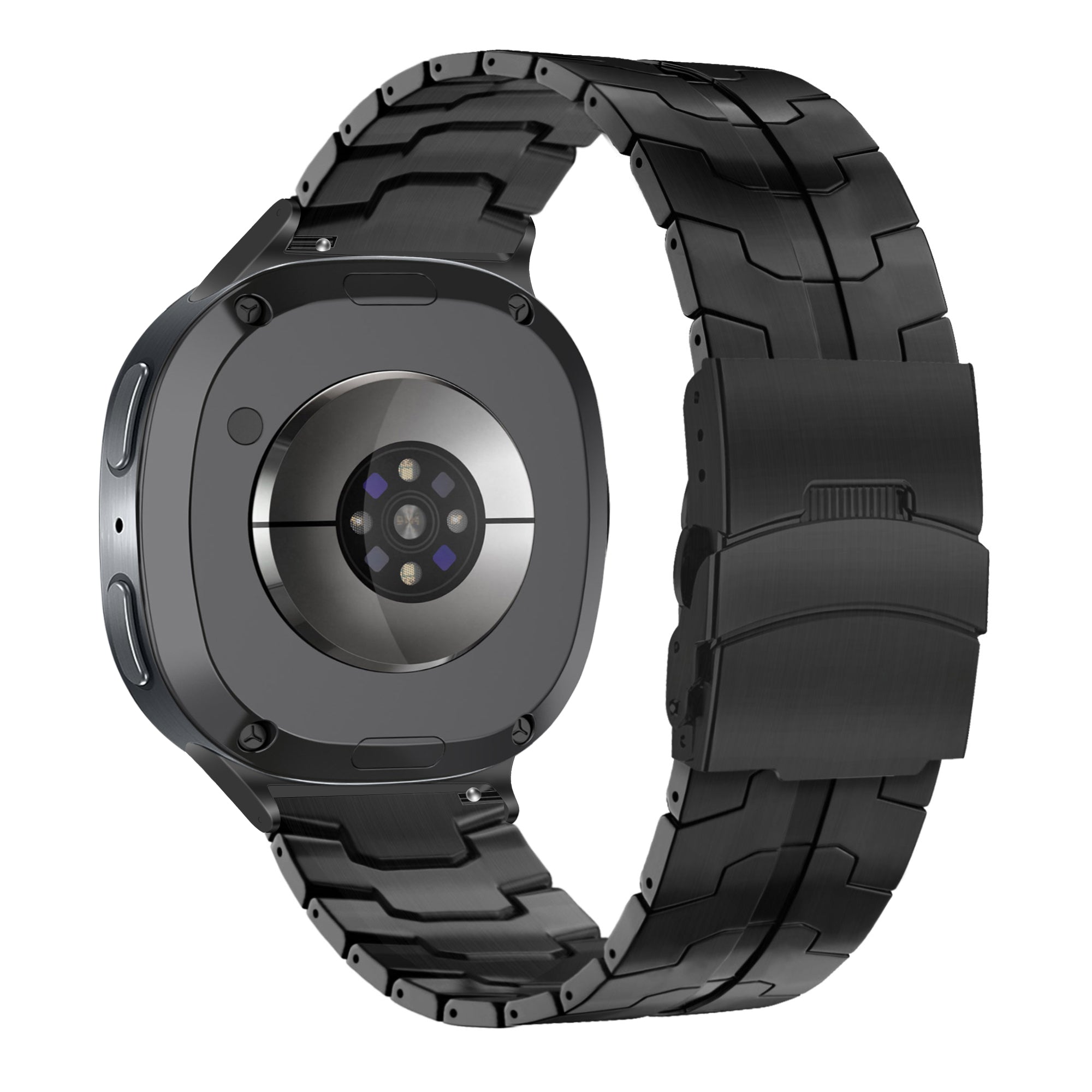 Bandz Samsung Galaxy Watch 8 - 44mm Titanium Strap 'Iron' (Black)