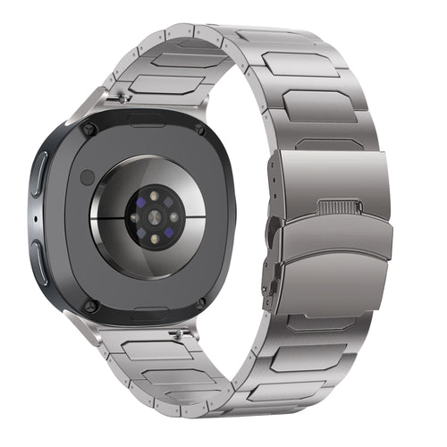 Bandz Bracelet titane 'Deluxe' Samsung Galaxy Watch 8 - 44mm (titane)