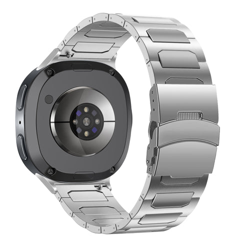 Bandz Bracelet titane 'Deluxe' Samsung Galaxy Watch 8 - 44mm (argent)