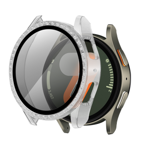 Coque diament avec verre Samsung Galaxy Watch 7 - 40mm (transparent)