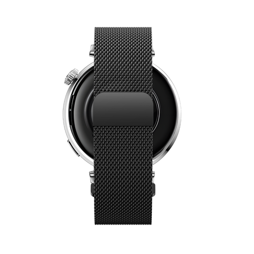 Bandz Huawei Watch GT 5 - 41mm Milanese Strap 'Easy fit' (Black)