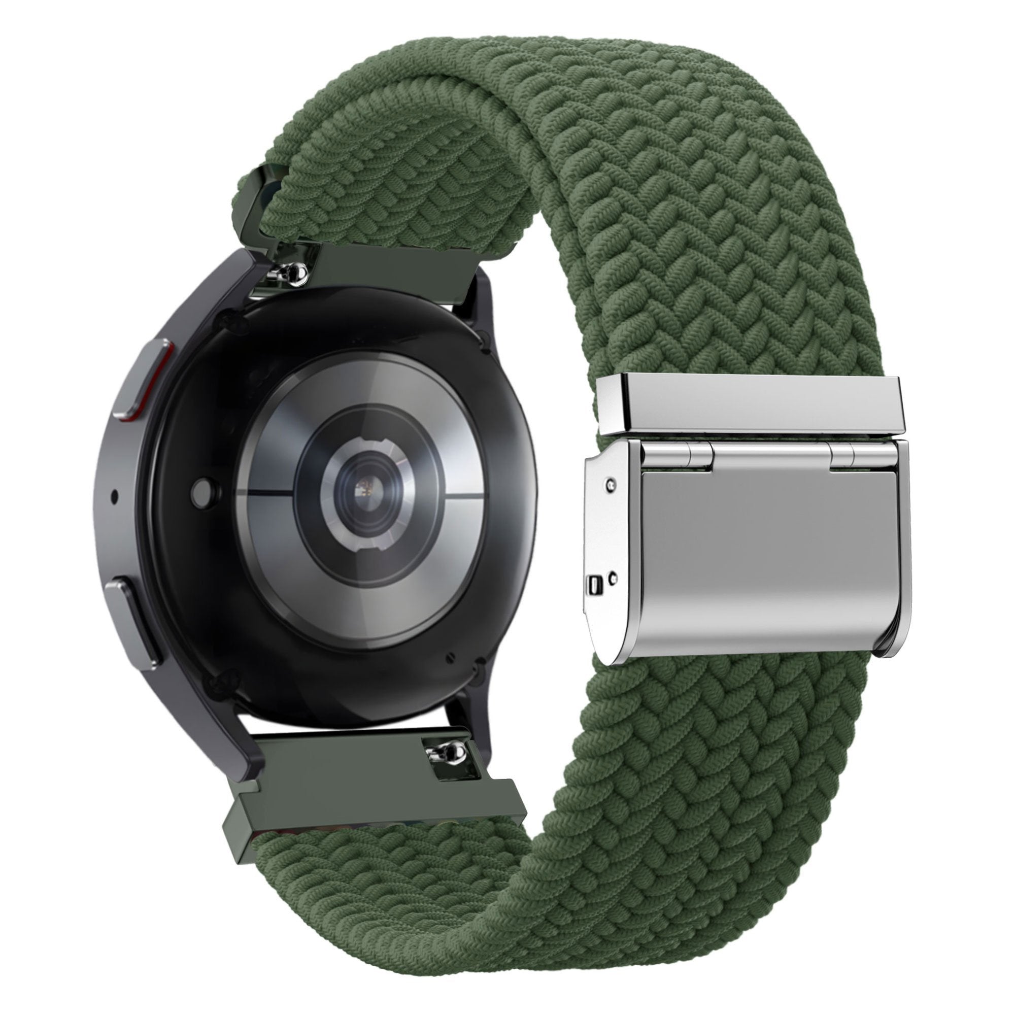 Bandz Garmin Forerunner 645 Woven Nylon Strap (Olive Green)