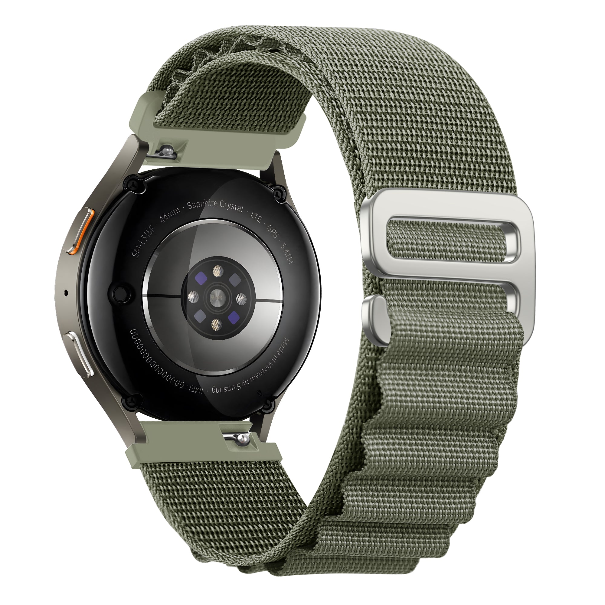 Bandz Coros Apex 4 - 42mm Alpine Nylon Strap (Olive)