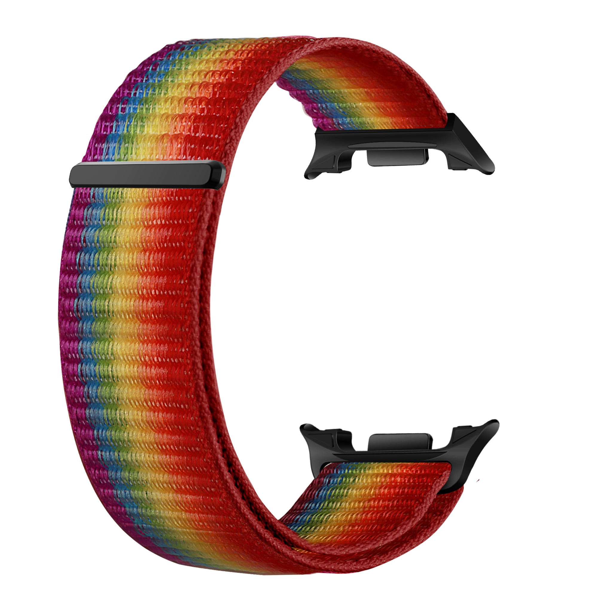 Bracelet nylon Samsung Galaxy Watch 8 Classic (arc-en-ciel)