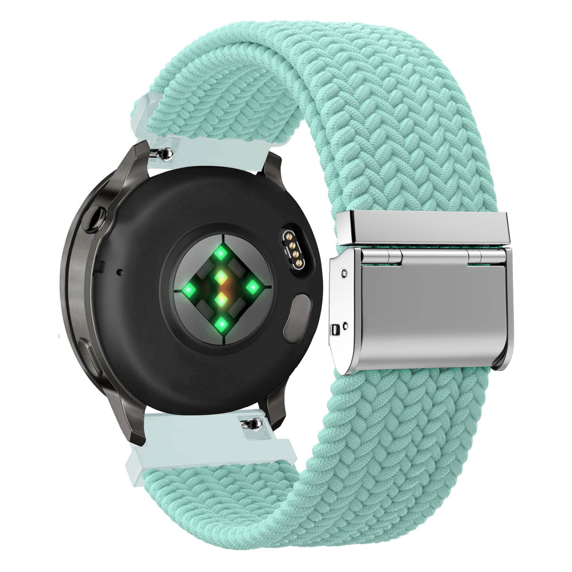 Bandz Garmin Bounce 2 Woven Nylon Strap (Turquoise)