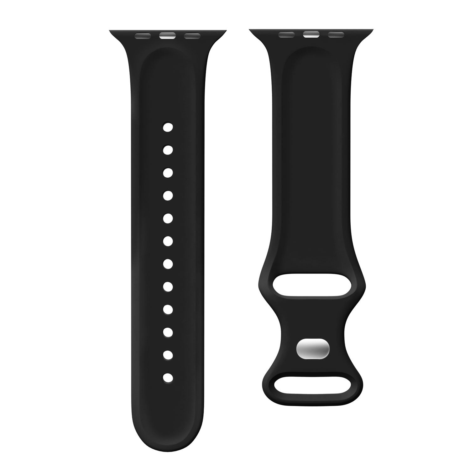 Bracelet silicone xoxo Wildhearts Apple Watch (noir)