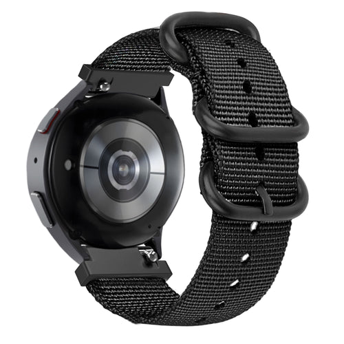 Bandz Bracelet nylon avec boucle Coros Apex 46mm (noir)