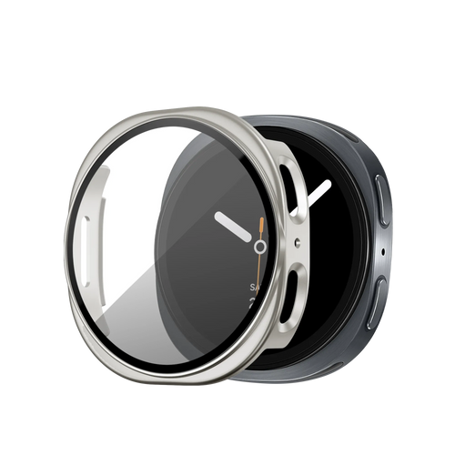 Bandz Coque PC avec verre Samsung Galaxy Watch 8 - 40mm (lumière stellaire)