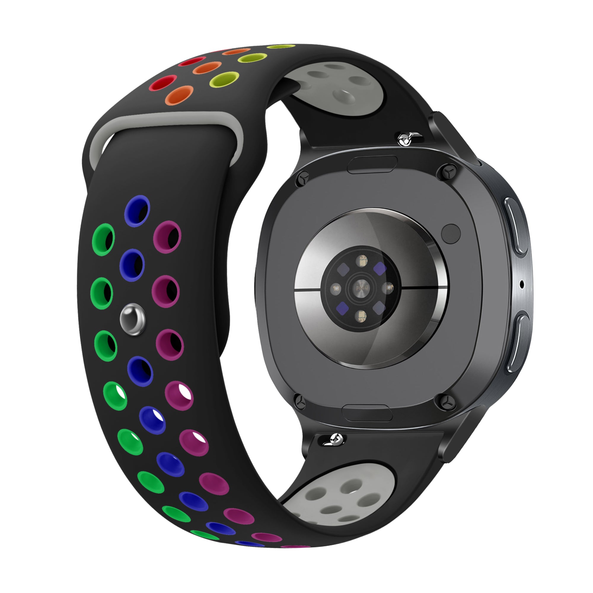 Bracelet sport Samsung Galaxy Watch 8 - 40mm (noir/coloré)
