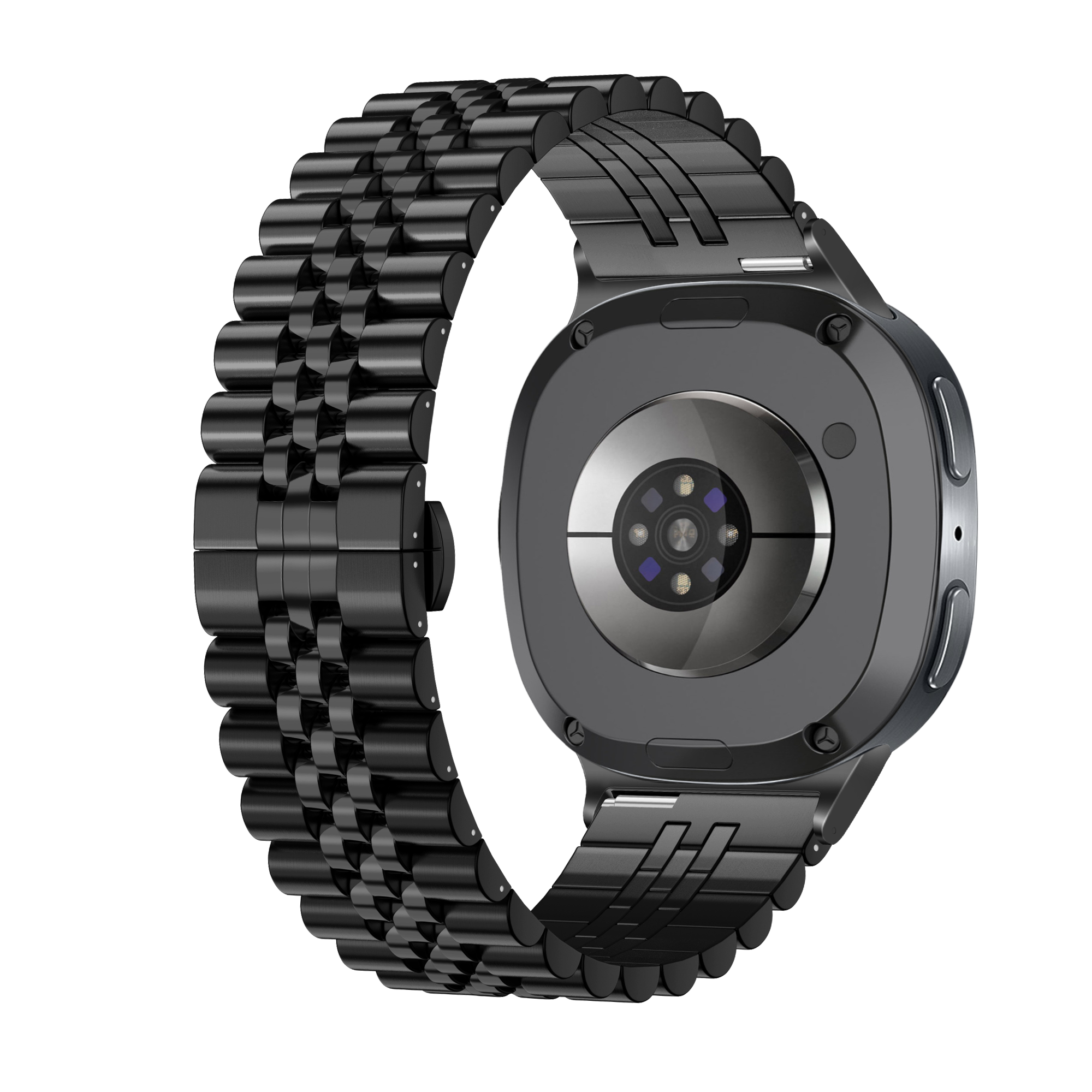 Bracelet acier Jubilee Samsung Galaxy Watch 8 - 44mm (noir)