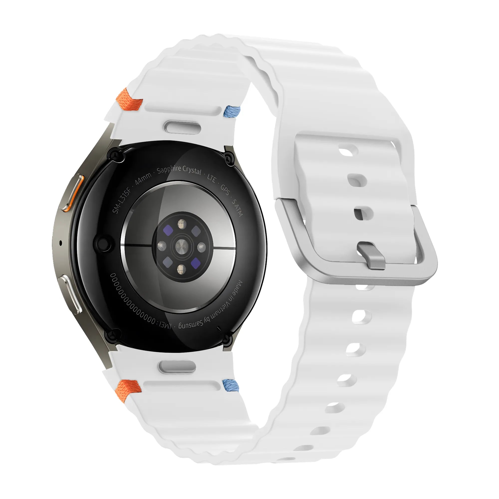 Bandz Bracelet Wave 'Easy Fit' Samsung Galaxy Watch 7 - 40mm (blanc)