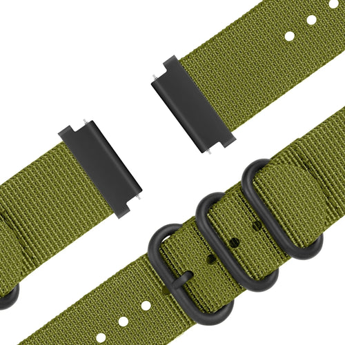 Bandz Bracelet nylon avec boucle Coros Apex 2 Pro (vert)