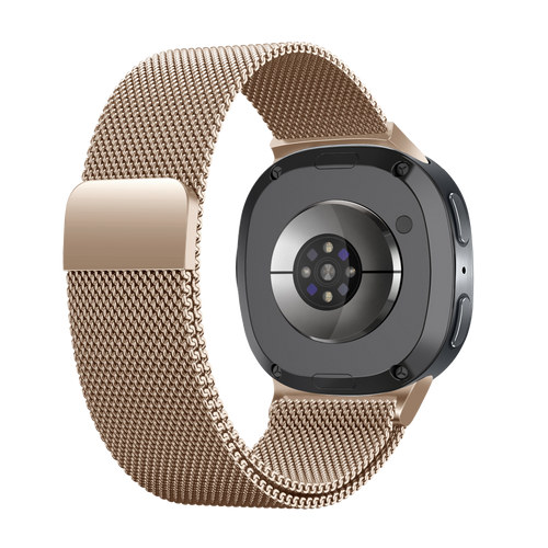 Bracelet milanais Samsung Galaxy Watch 8 - 44mm (rose-doré)